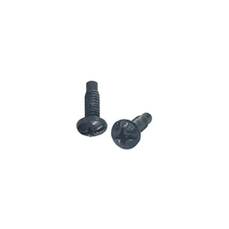 Hubbell Premise Wiring Hubbell 1224RRSCRW20 Mounting Screw - 12 - 0.63" - Pan - Philips - Black - 20 / Pack 1224RRSCRW20