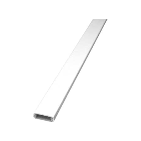 Legrand Cover Plate Raceway, 800 Series, 1 Channel, 1-5/16 in W, 7/16 in H, 5 ft L, Ivory 800BAC