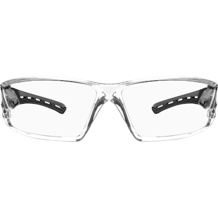 Ironwear Premium Anti Fog Dielectric Safety Glasses, Black, Clear 3085-B-C/A