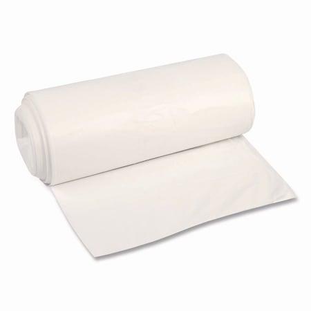 Boardwalk High-Density Can Liners, 45 gal, 22 mic, 40 x 48, Natural, Perforated Roll, 150PK Z8048WNKR01