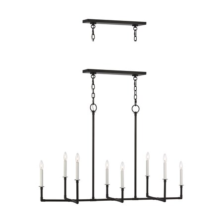 Feiss Linear Chandelier, 762497 CC1368AI