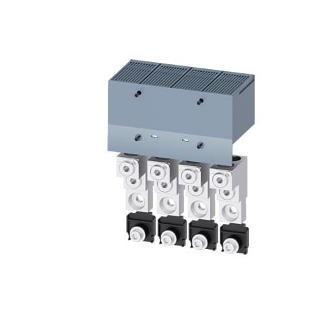 Siemens circular conduc. terminal TA2.4 2 x 70300 mmsqrd for 2 cables with auxiliary 3VA9484-0JC23