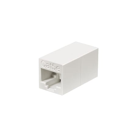 Monoprice Cat5e, Inline Coupler, White 7284
