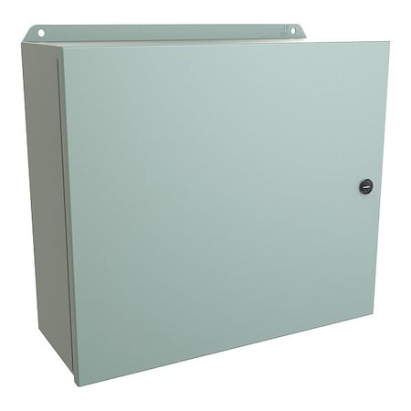Hammond Latches Electrical Enclosure, 14 in H, 6 in D, 16 in W, 12, 13, 3R, 4, Steel EJ14166