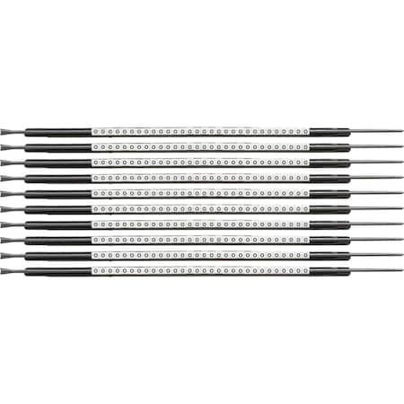 Brady ClipSleeve Wire Markers Size 05 Nylon 22 AWG - 20 AWG, O Pack of 300 Each, 300PK SCN05-O-CAP