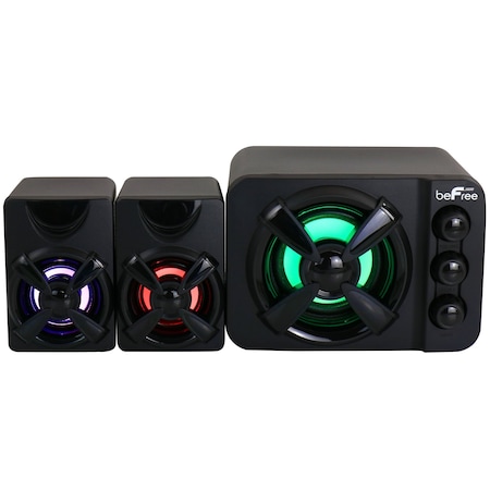 Befree Sound Color LED 2.1 Gaming Speaker System BFS-S500