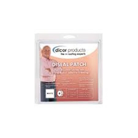 Dicor 4 in. x 25 ft. White Roll Diseal Sealing Tape DCR522TPO-425-1C