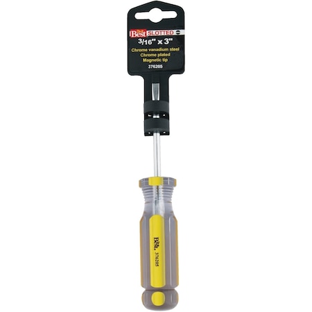 Do It Best 3/16'' x 3'' Slotted Screwdriver 376205