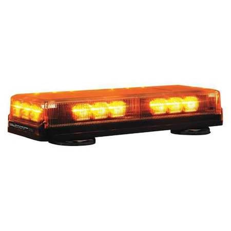 Backseat 16.5 in. Rectangular LED Mini Light Bar, Amber BA1603141
