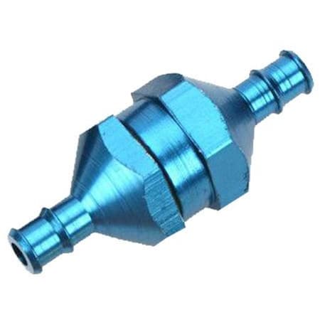 Dubro Products In-Line Fuel Filter, Blue DUB833