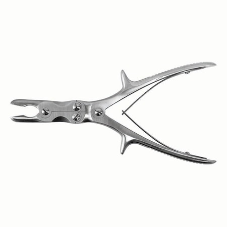 Jorgensen Laboratories Stille-Luer Rongeur, Curved, 8mm bite, 8.5" J0225L