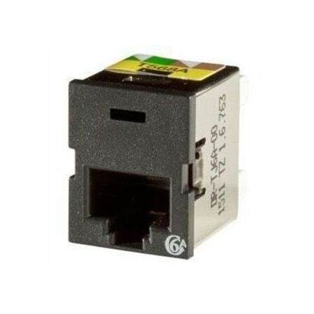 Ortronics 1-PORT MOD JACK 110 8W8P UTP, T568A/B CAT6A IP10 CLARITY10G TJ6A-00