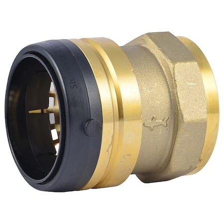 Sharkbite Strt, Brass, Push-Fit 2 in, FNPT 2 in UXL115450F
