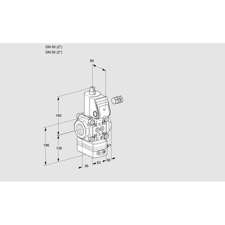 Honeywell Kromschroder VAG350R/NWAN KS88010664