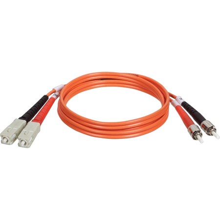 Eaton Tripp Lite Series Duplex Multimode 62.5/125 Fiber Patch Cable SC/ST, 1M 3 ft. N304-003