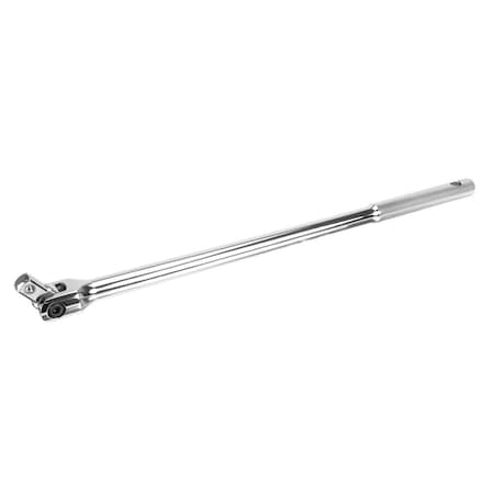 Perform Tool Breaker Bar NonRatcheting Head; 1/2 In Drive; 18 In Length; With Swivel Head; Chrome Plated W32120