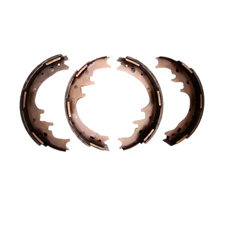 Dfc True Arc Parking Brake Shoes, Drum Brake Shoe Set, 1901-0333-00