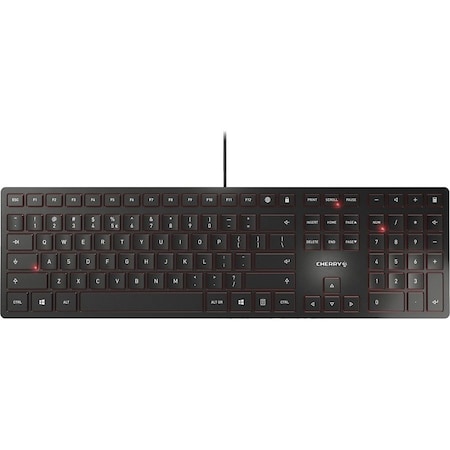 Cherry KC 6000 SLIM Black Wired Keyboard JK-1600EU-2