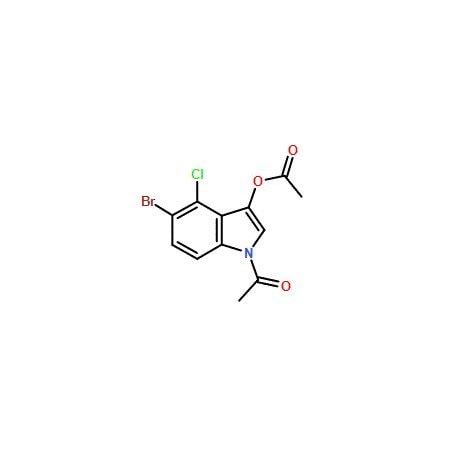 Ak Scientific 1-Acetyl-5-bromo-4-chloro-1H-indol-3-yl acetate (1g), CAS 3030-06-6 P273-1g