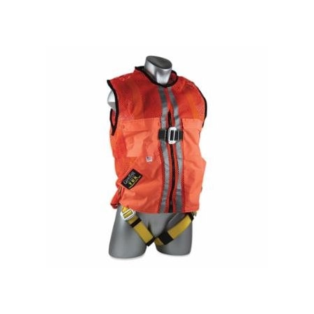 Guardian Fall Protection ORANGE MESH CONSTRUCTIONTUX HARNESS XL SIZE 833-02130