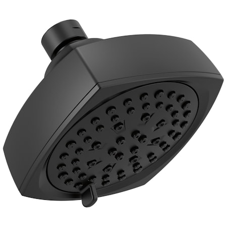 Peerless Parkwood Shower Head In Matte Black RP100987BL