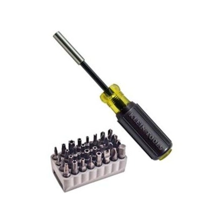 Klein Tools Tamperproof Bit Set, 32-Piece, Hex/Torx 32525
