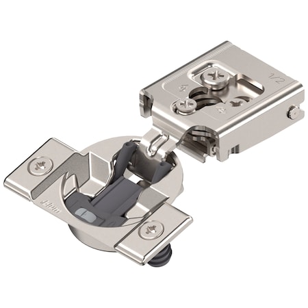 Blum 105 Degree 1/2in. Overlay Blumotion Soft-closing Doweled Edge Mounted Compact Clip Hinge 30C258B.08
