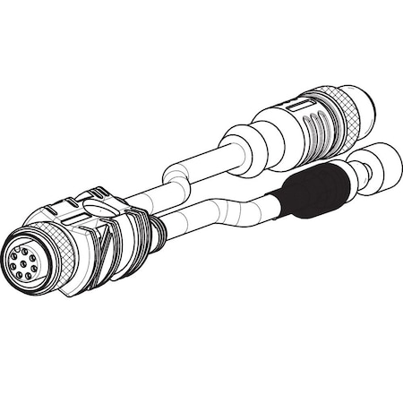 Schmersal Programming Cable W/ Pb For Light Curtain KA-0974