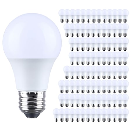 Satco 8.5 Watt LED A19 5000K CCT Medium Base 120 Volt, 100PK S14412