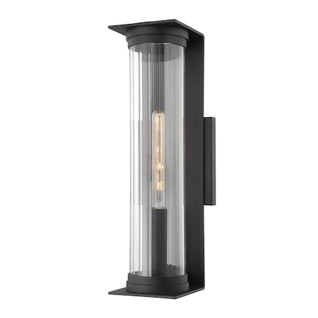 Troy Lighting Presley 1 Light Wall Sconce 7.5 In. Textured Black B1323-TBK