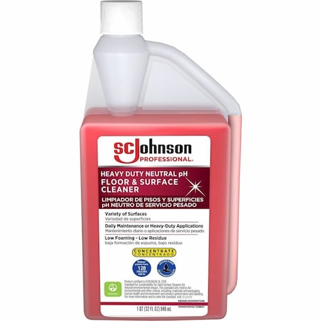 Sc Johnson Professional Floor Cleaner, 32 oz, Bottle, PK6 680081