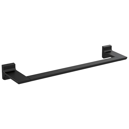 Delta Pivotal 18 in Towel Bar In Matte Black 79918-BL