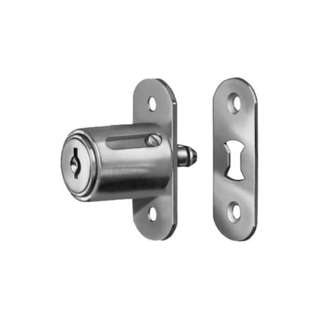 Compx Security Products Disc Sliding Door Lock 7/8in C8042-KAC415A-26D