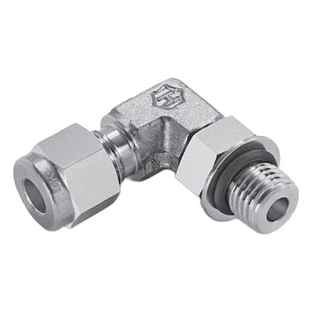 Ham-Let Compression Fitting Adapter, 6,525 psi 769LOB SS 1/2X3/4-16 POS