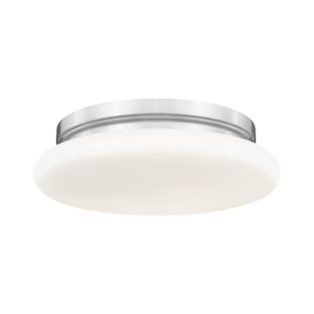 Z-Lite Soleil Brushed Nickel 1 Light Flush Mount 1025F12-BN-LED