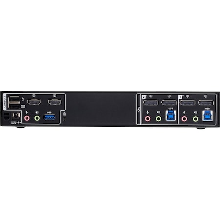 Aten 2-Port 4K DisplayPort Dual Display Mini-Matrix KVM with Boundless Switching CM1942
