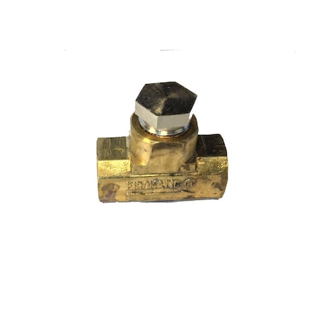 Beckett 3/8 in. FPT X 3/8 in. FPT Brass Oil Check Valve 12410