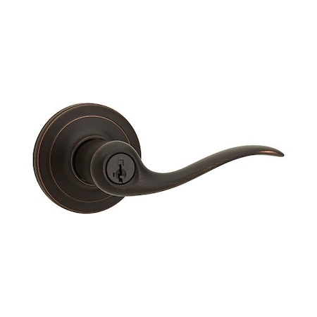 Kwikset Door Lever Lockset, 1 3/8-1 3/4" Thick 740TNL-11P-SMT-6AL-RCS