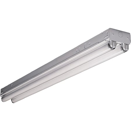 Metalux 4 Ft. 2-Bulb Fluorescent T12 Strip Light Fixture SSF240