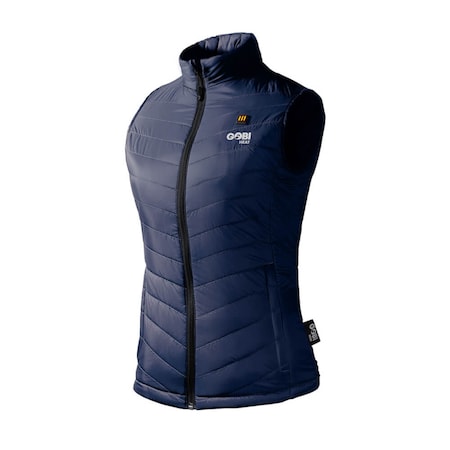 Gobi Heat Dune Women's Heated Vest, Navy Blue, S 658580