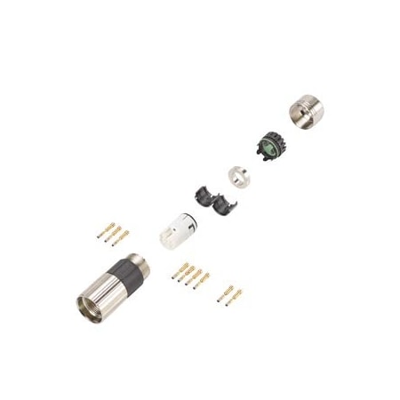 Siemens power connector type: union nut socket Sz. 0.5 M17 1 x 6FX2003-0SU07