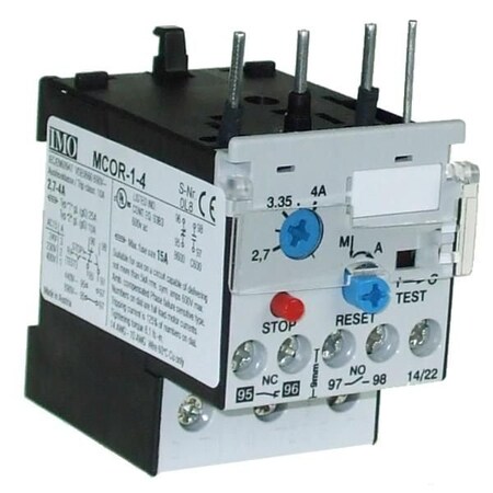 Imo Automation Thermal Overload Relay 2.7-4A MCOR-1-4