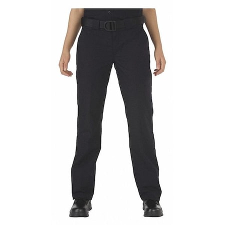 5.11 Tactical Pants, L, Navy, 20% Cotton, 80% Polyester 64400ABR-750-12