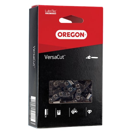 Oregon Semi Chsl Chain, 3/8"Low, .050"Gg, 44Lnk 91VXL044G