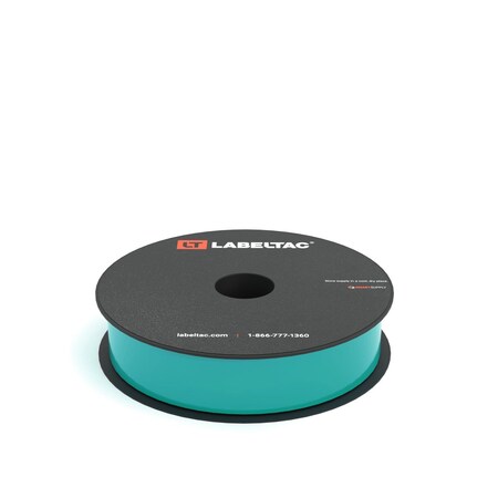 Labeltac LabelTac 4 and Pro Model High Performance 10-Year Vinyl Supply 1in x 150ft, Teal LT123HP