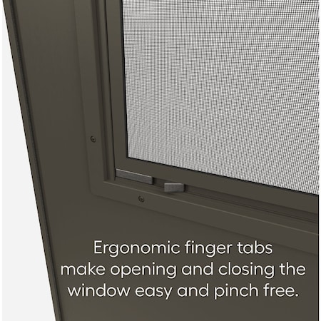 Larson 32'' Wx80'' H Brown Single-Vent Solid Wood Core Storm Door 029841U