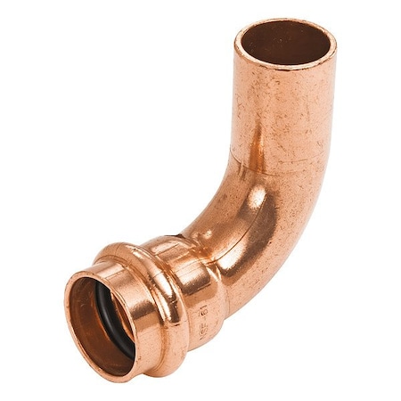 Nibco Crimp Fitting Elbow, 1/2 in Sz, 200 psi 9059110FPC