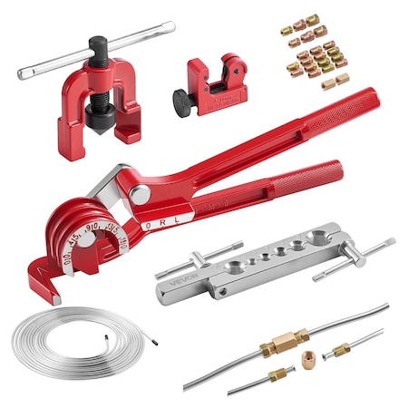 Vevor 3/16 in Brake Line Repair Kit 45 deg Single Brake Line Flaring Tool Kit CT-2020