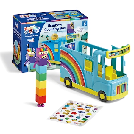 Hand2Mind Numberblocks Rainbow Counting Bus 96092