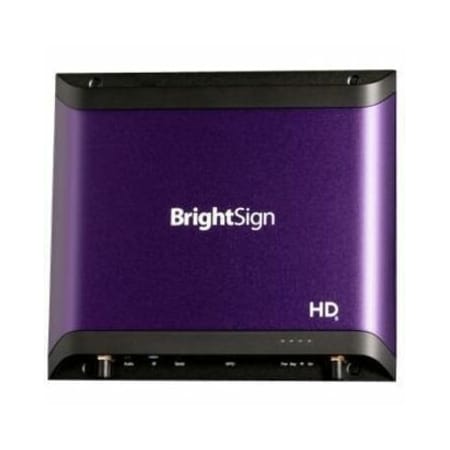 Brightsign BRIGHTSIGNOS ENABLED MEDIA PLAYER. SINGLE UHD VIDEO DECODE. GPIO, ANALOG/SPDIF A HD226